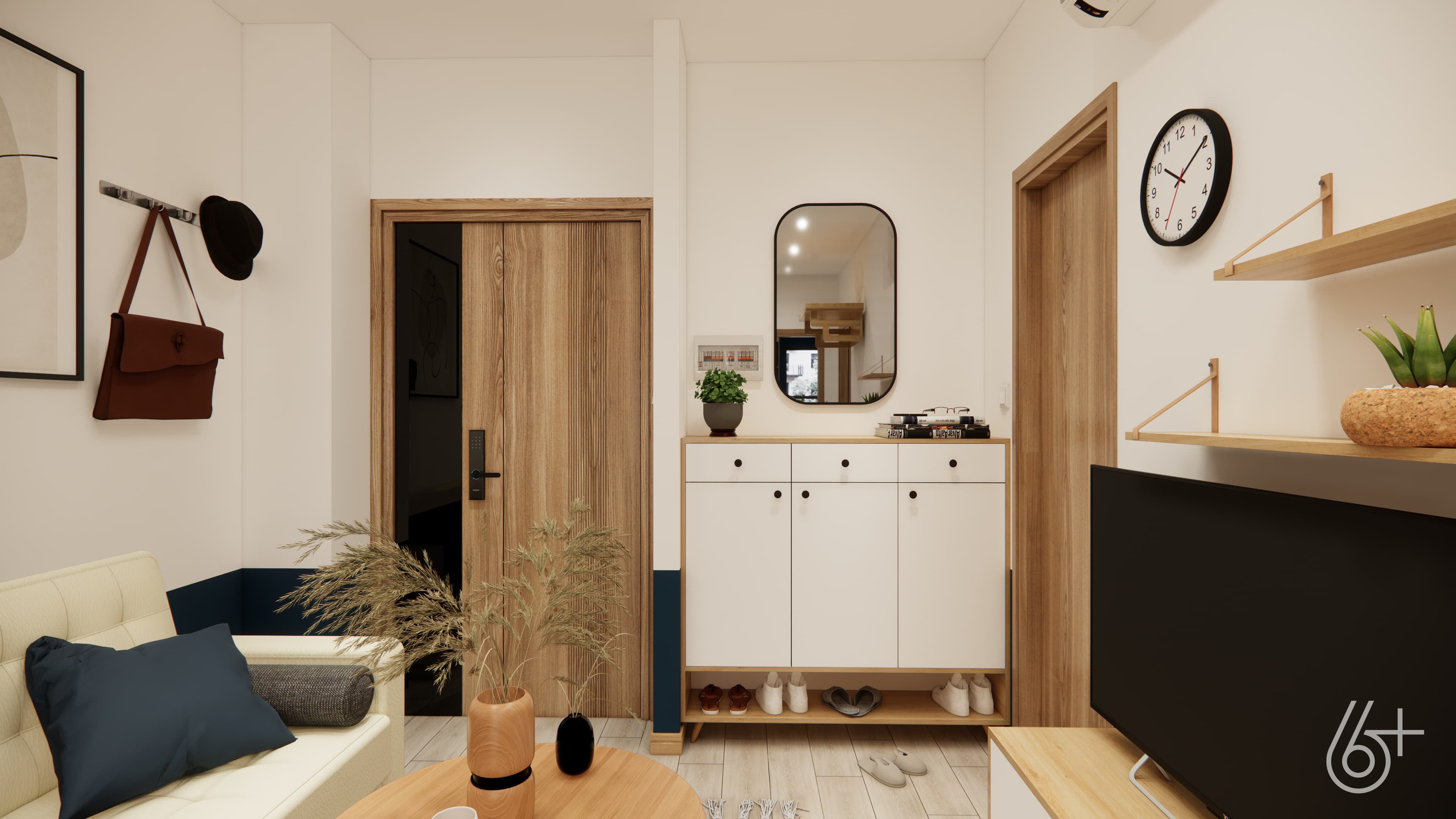 NHÀ Ở XÃ HỘI 50M2 - 2 NGỦ - hình ảnh công trình