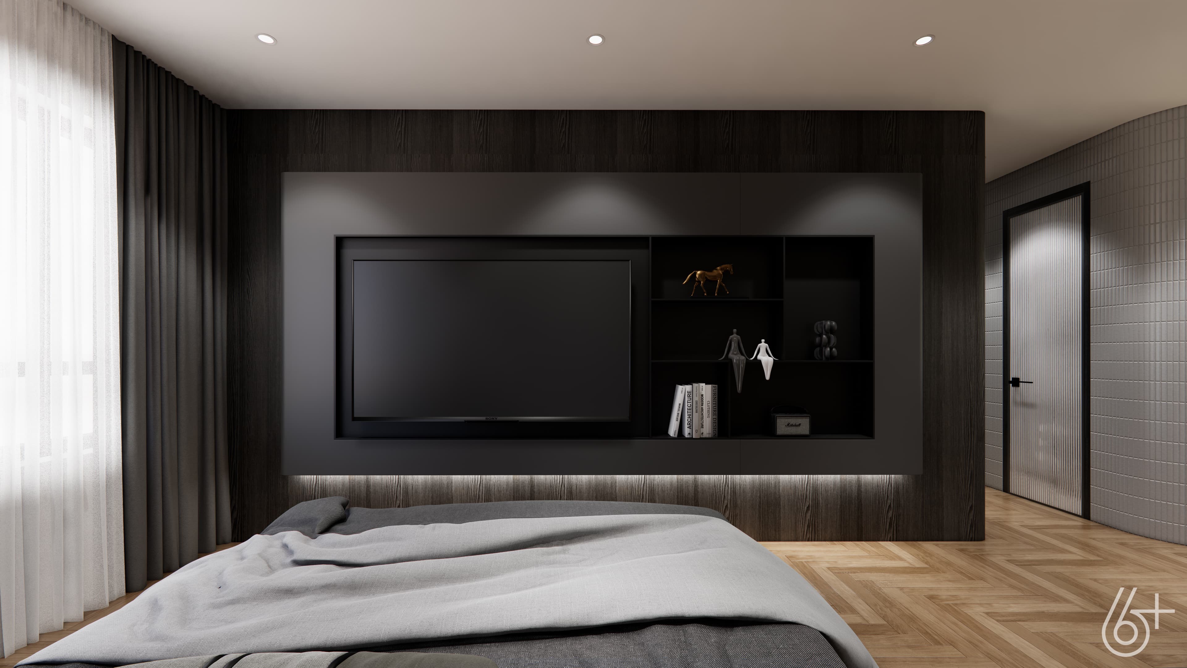 CĂN HỘ GƯƠNG ĐEN - 3 NGỦ - KHAI SƠN CITY - hình ảnh công trình
