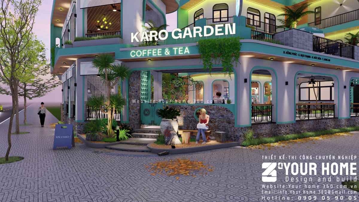 KARO GARDEN COFFEE (Coffee & Tea) - hình ảnh công trình