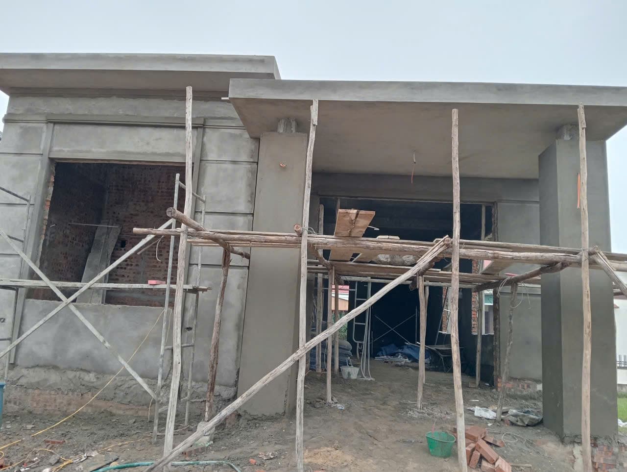 Nhà cấp 4 (8x18.7m) - hình ảnh công trình