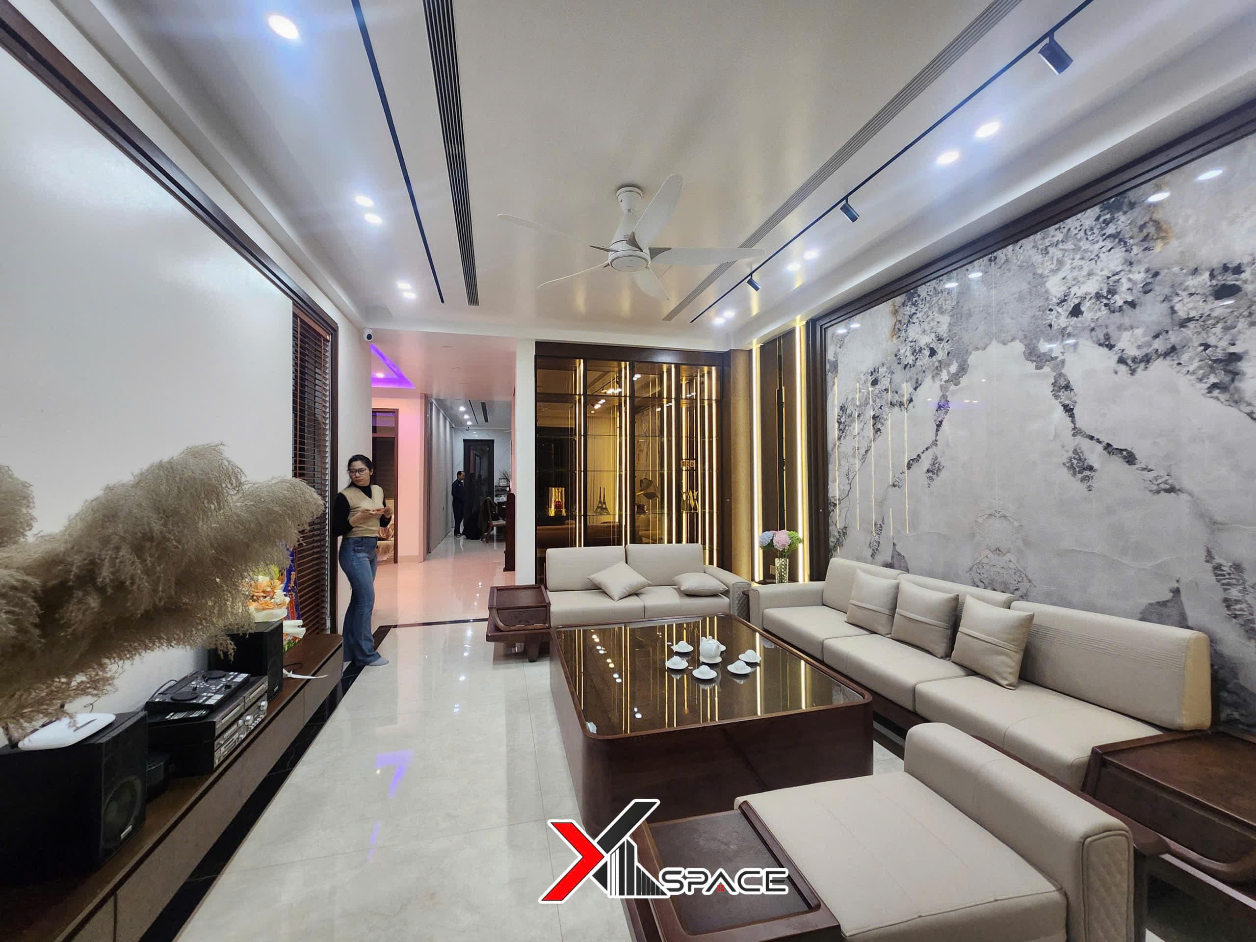 Biệt thự Hiện Đại 3 tầng gia đình anh  chị Châu Hậu - Kinh Môn - Hải Dương  (Hải Phòng) - hình ảnh công trình