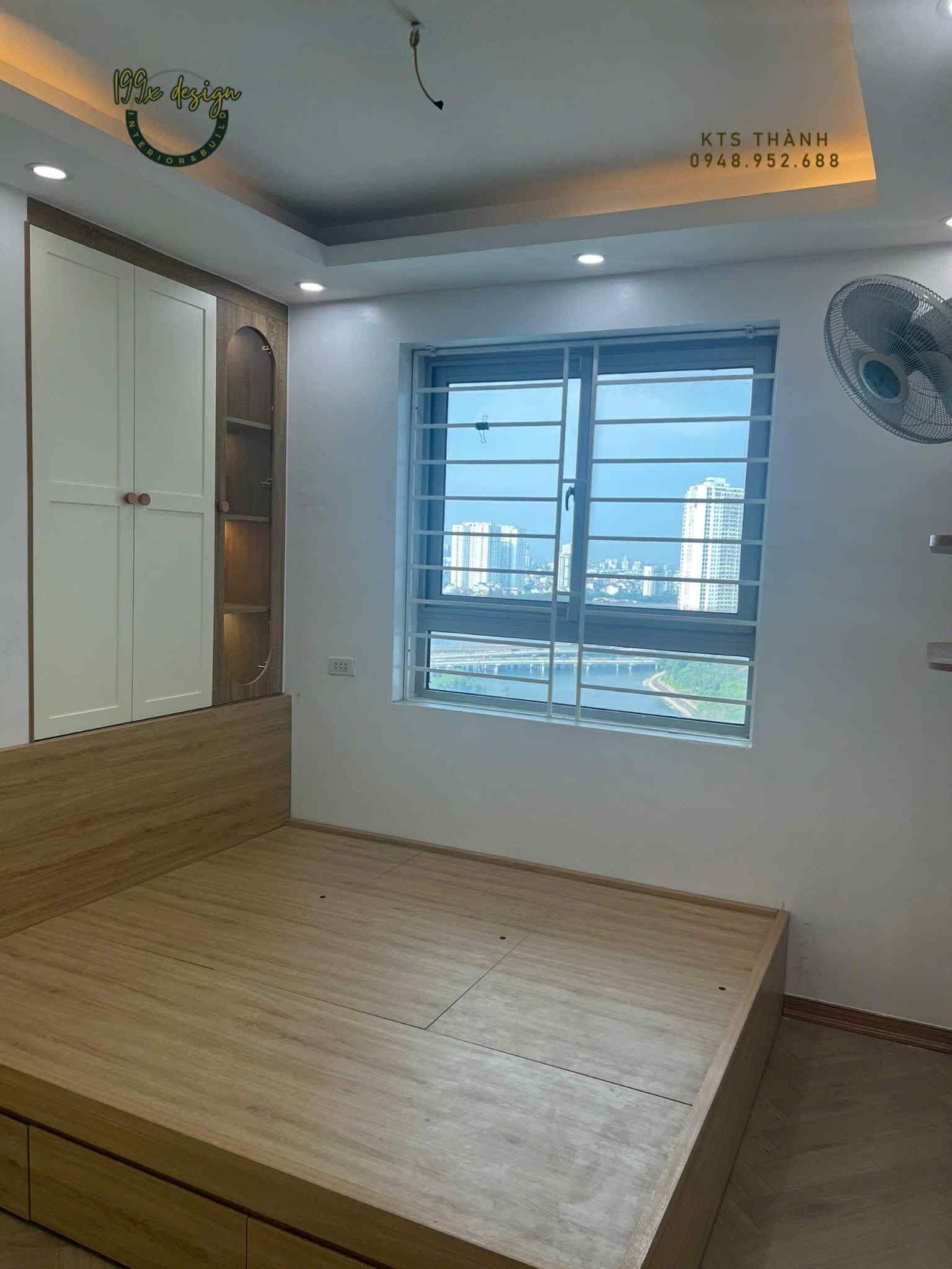Thi công cải tạo trọn gói căn hộ Linh Đàm - hình ảnh công trình