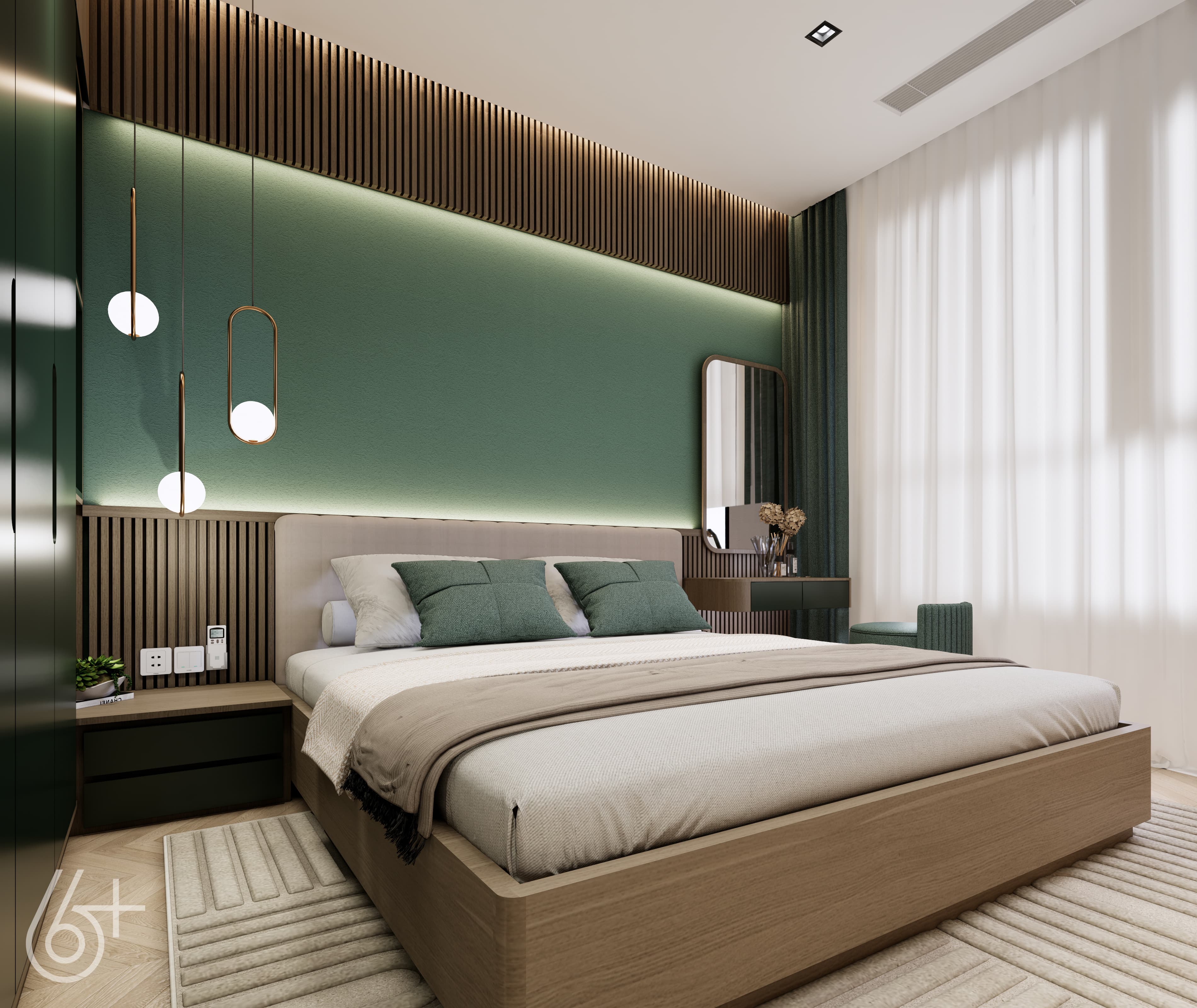 CĂN HỘ XANH TĨNH - 2 NGỦ - hình ảnh công trình