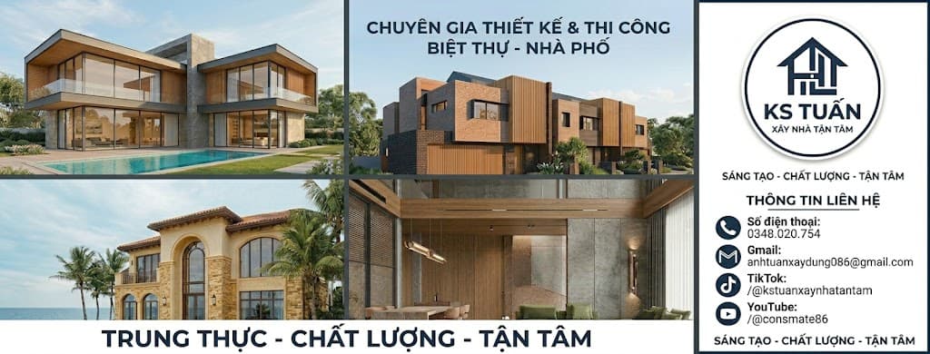 Công trình của KS TUẤN - XÂY NHÀ TẬN TÂM