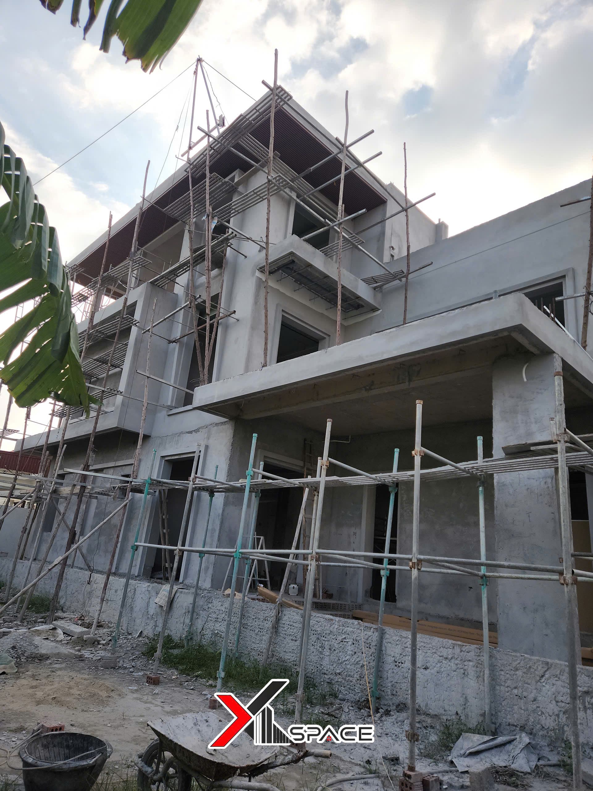 Biệt thự Hiện Đại 3 tầng gia đình anh  chị Châu Hậu - Kinh Môn - Hải Dương  (Hải Phòng) - hình ảnh công trình