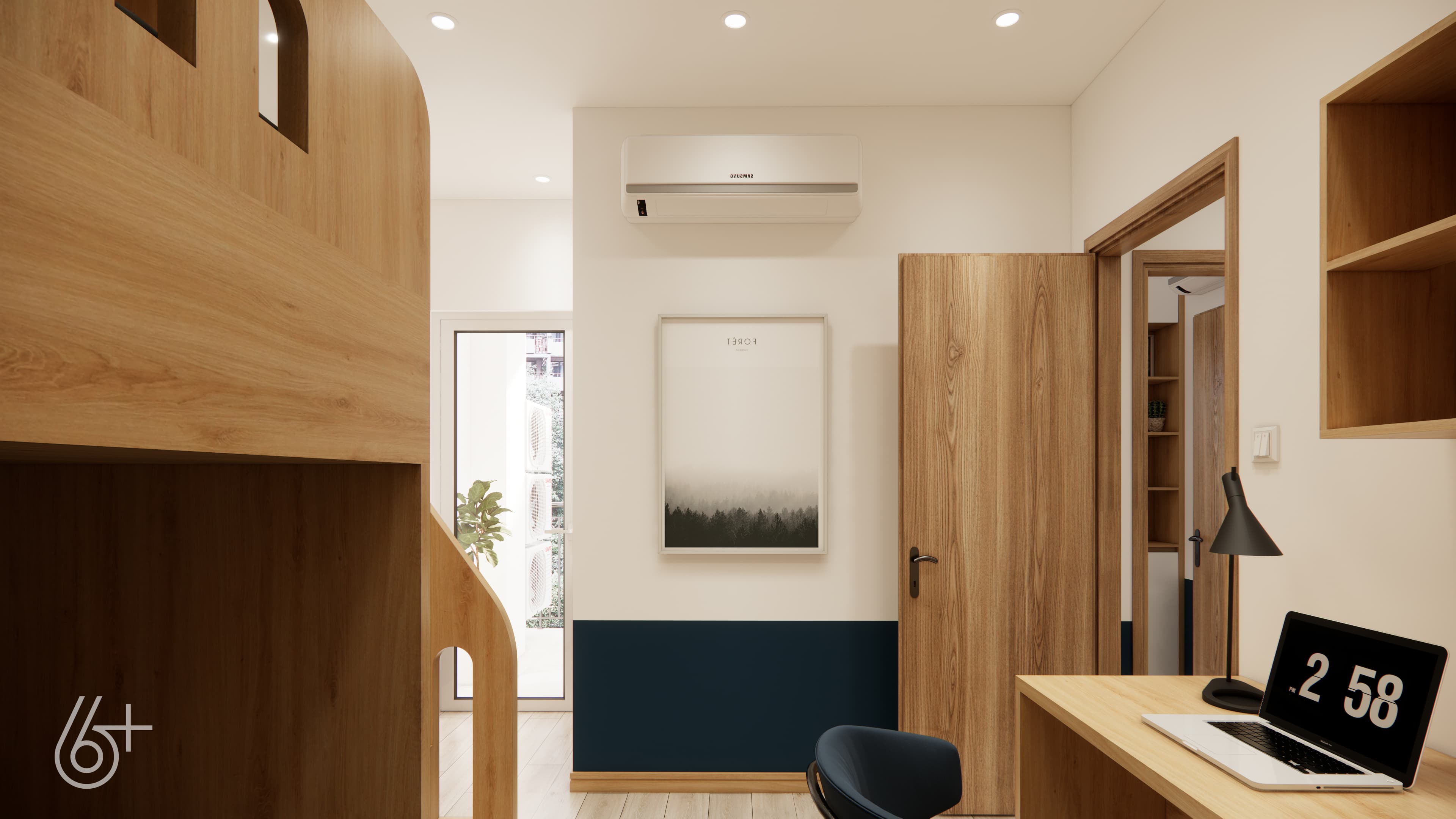 NHÀ Ở XÃ HỘI 50M2 - 2 NGỦ - hình ảnh công trình
