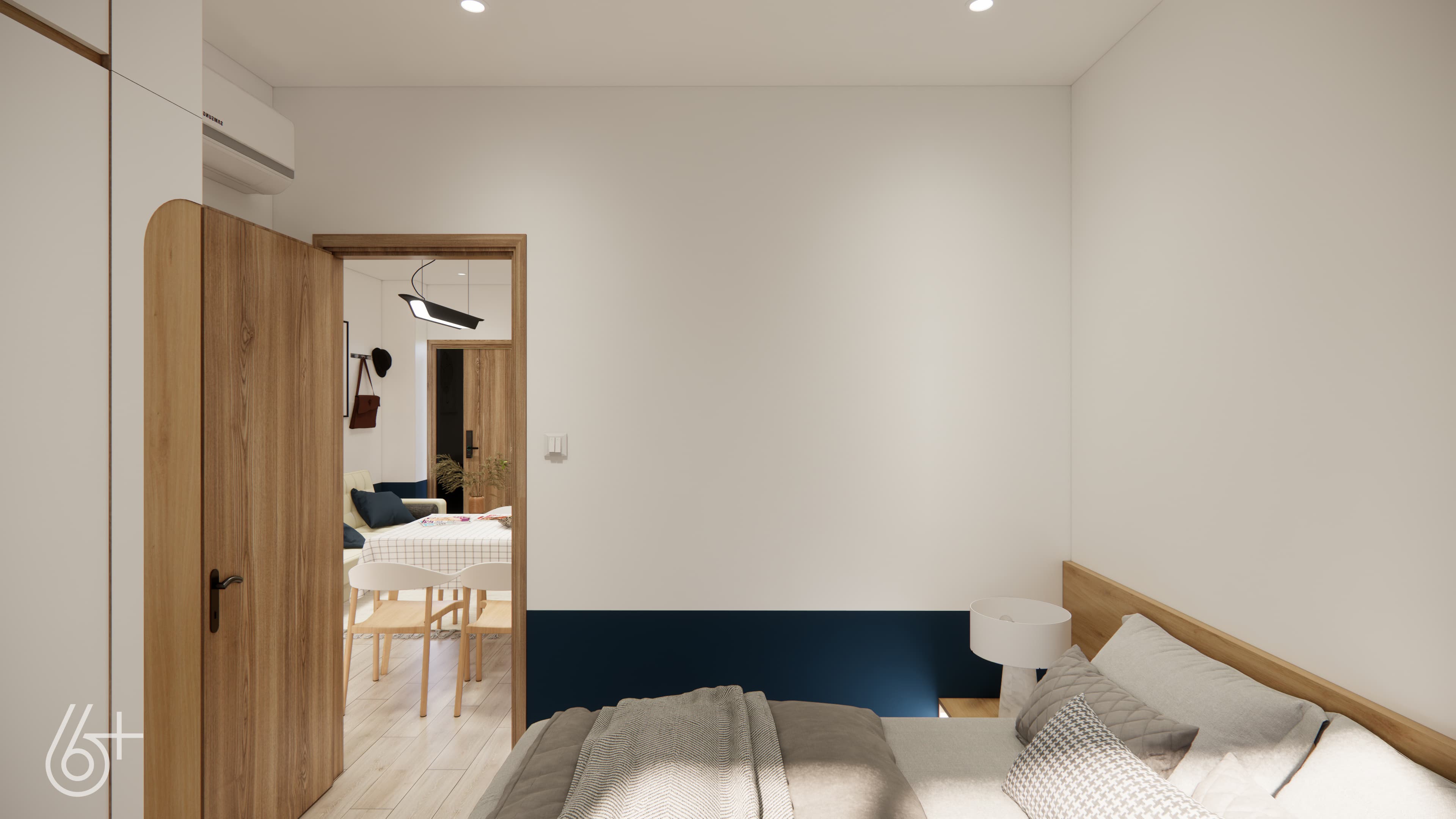 NHÀ Ở XÃ HỘI 50M2 - 2 NGỦ - hình ảnh công trình