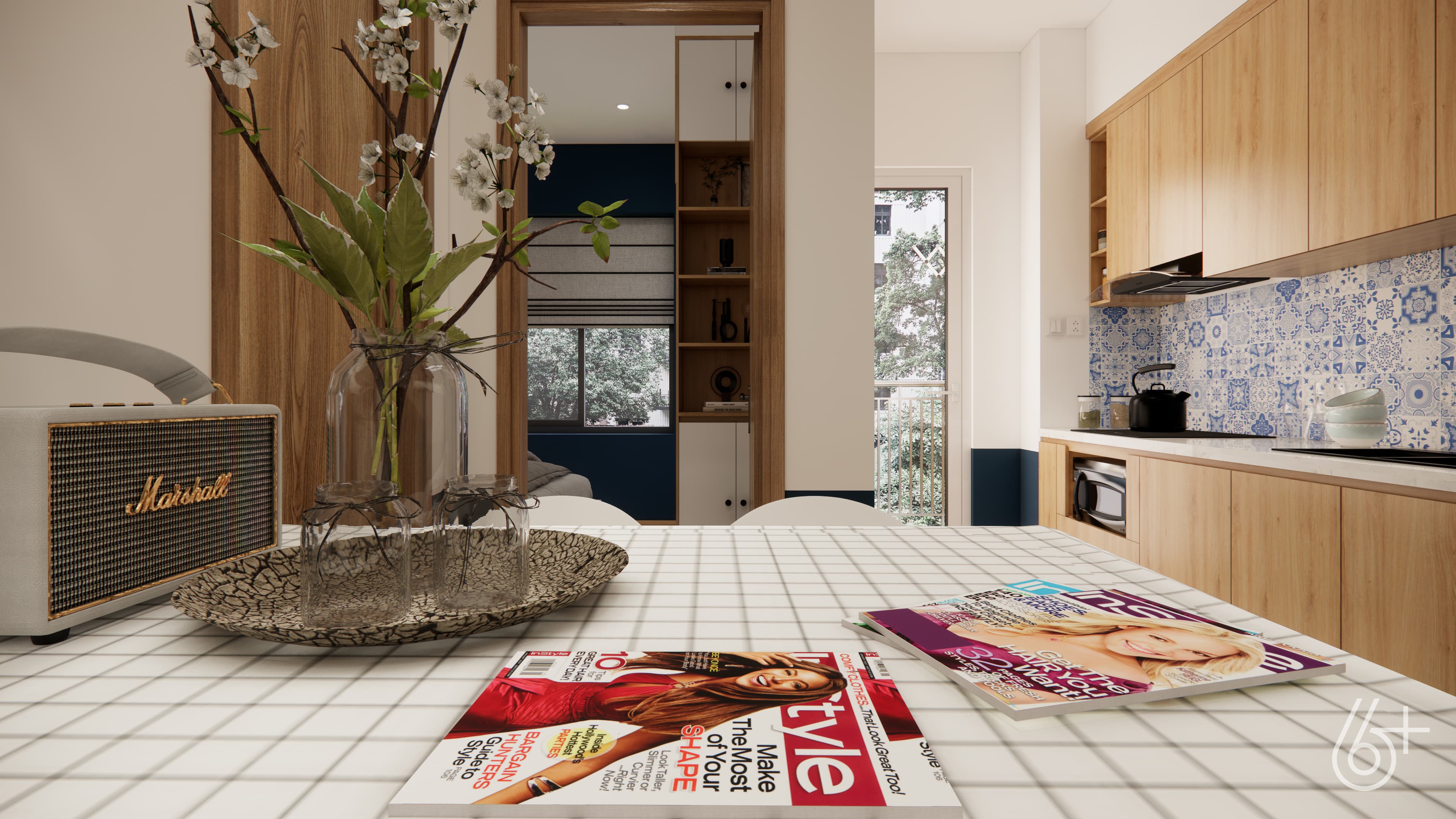NHÀ Ở XÃ HỘI 50M2 - 2 NGỦ - hình ảnh công trình