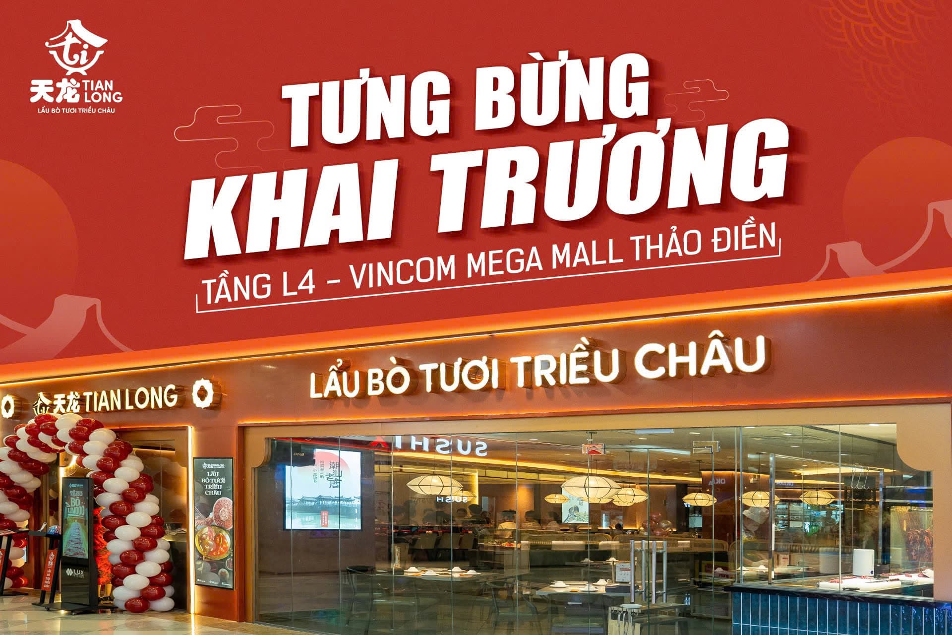 TIAN LONG - VINCOM MEGA MALL THẢO ĐIỀN - hình ảnh công trình