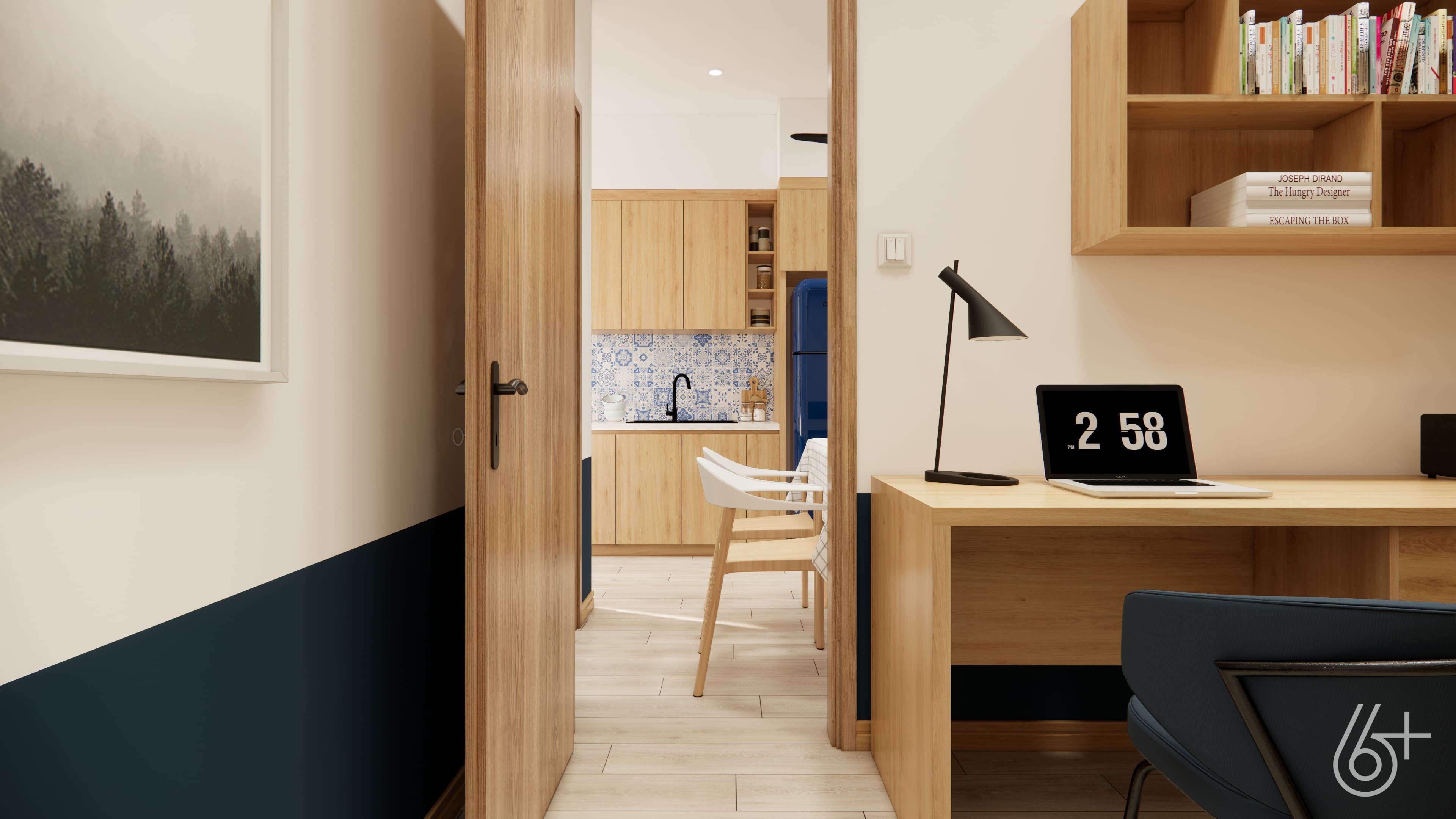 NHÀ Ở XÃ HỘI 50M2 - 2 NGỦ - hình ảnh công trình