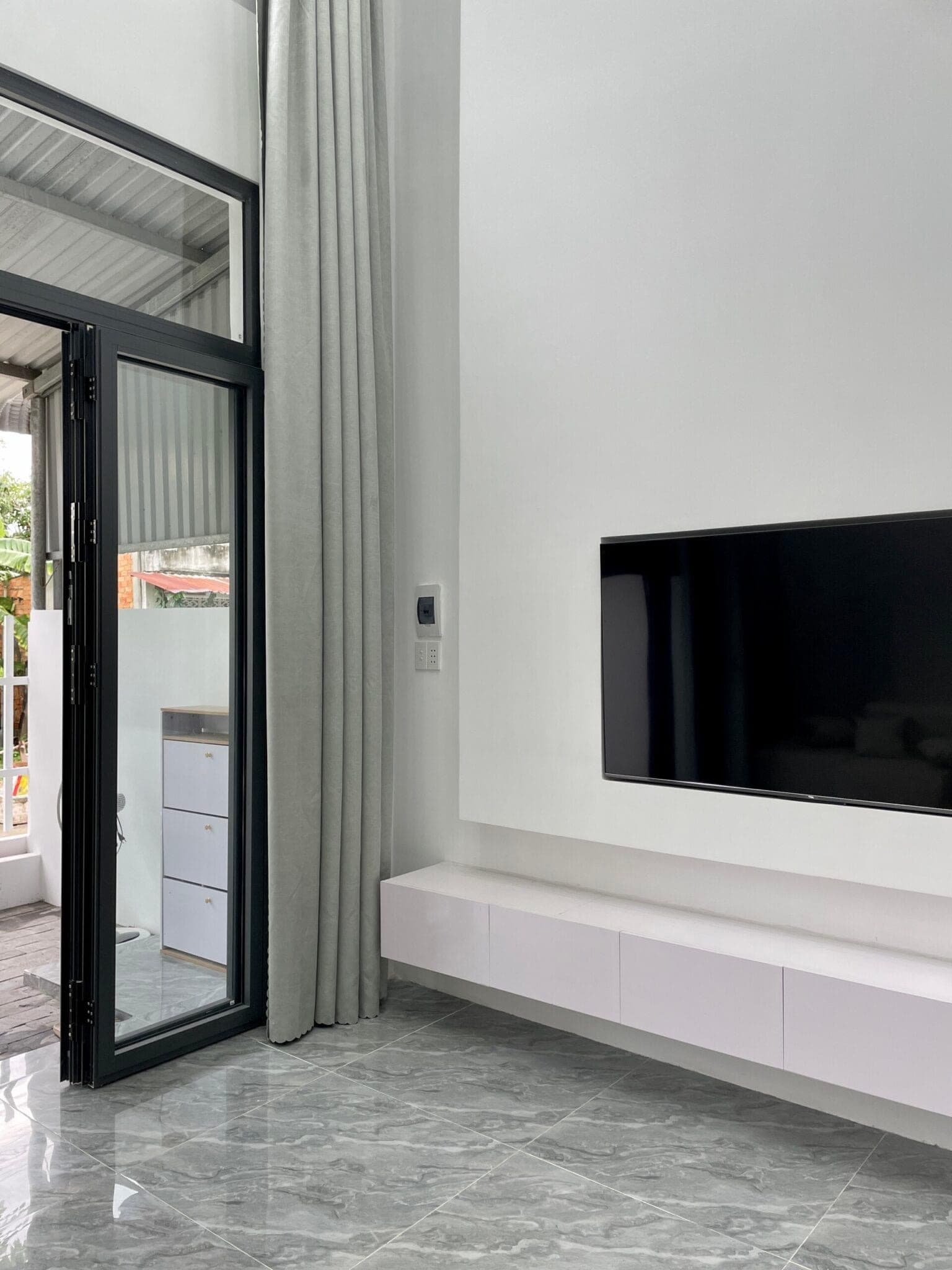 Cải tạo nhà cấp 4 thành cấp 2 1 trệt 1 lửng 4.5 x 16m - hình ảnh công trình