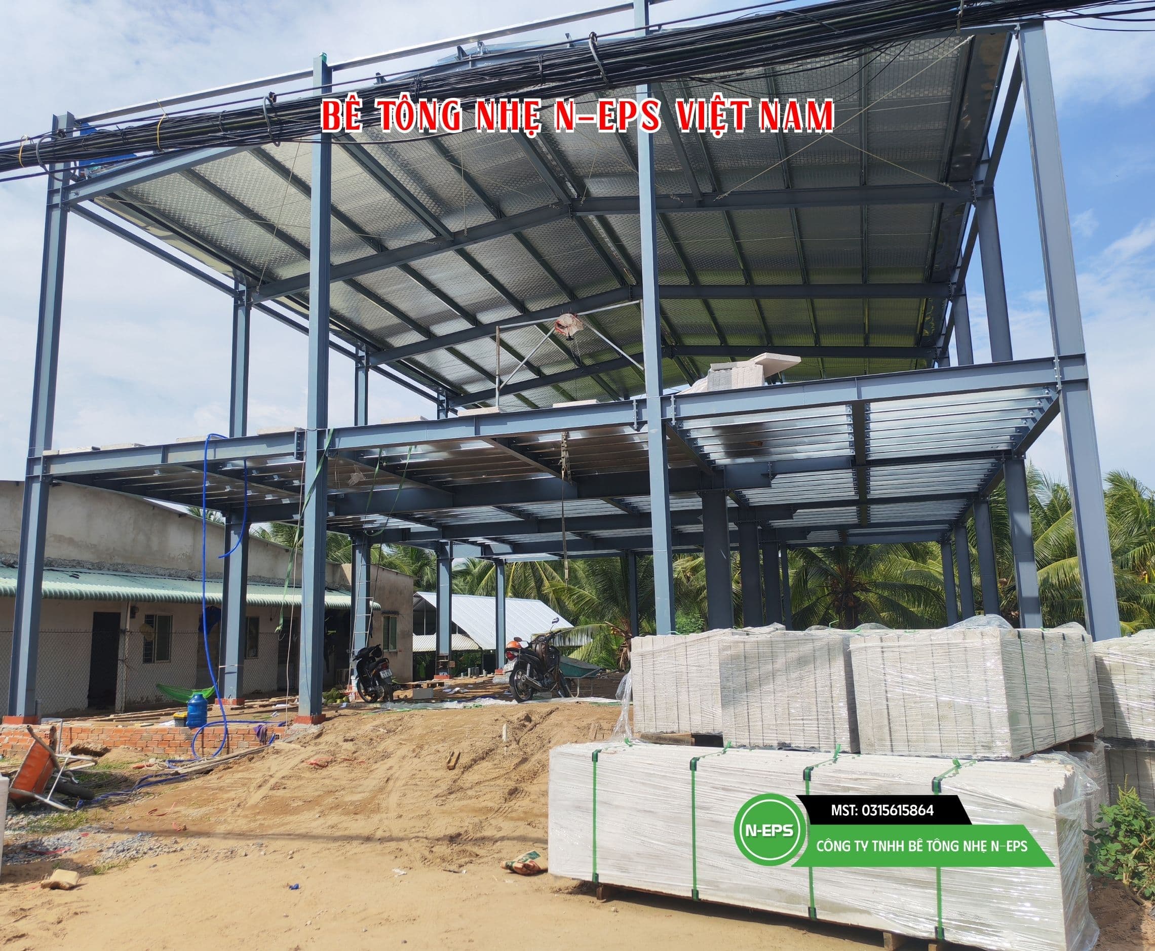 Cung cấp 250m2 sàn bê tông nhẹ N-EPS tại Bến Tre 8-2026 - hình ảnh công trình