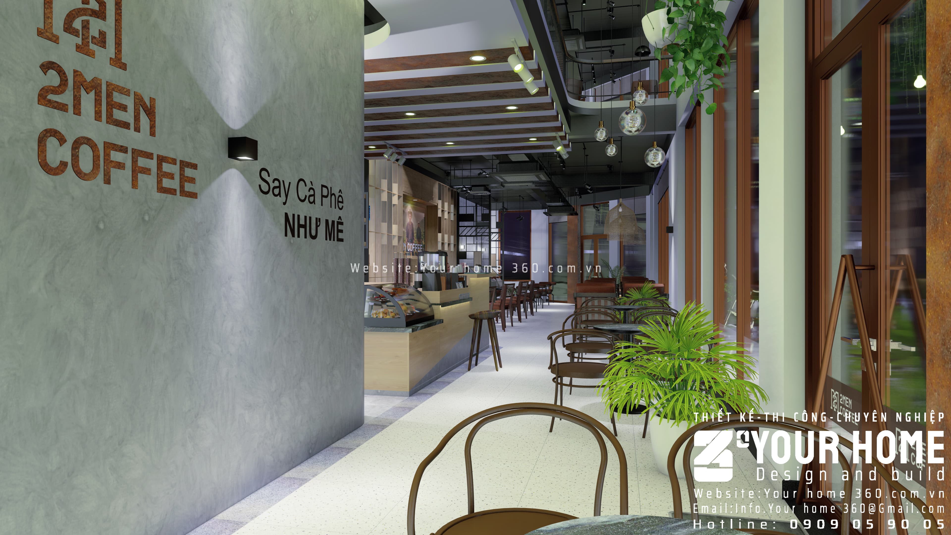 2 MEN COFFEE (Coffee & Tea) - hình ảnh công trình