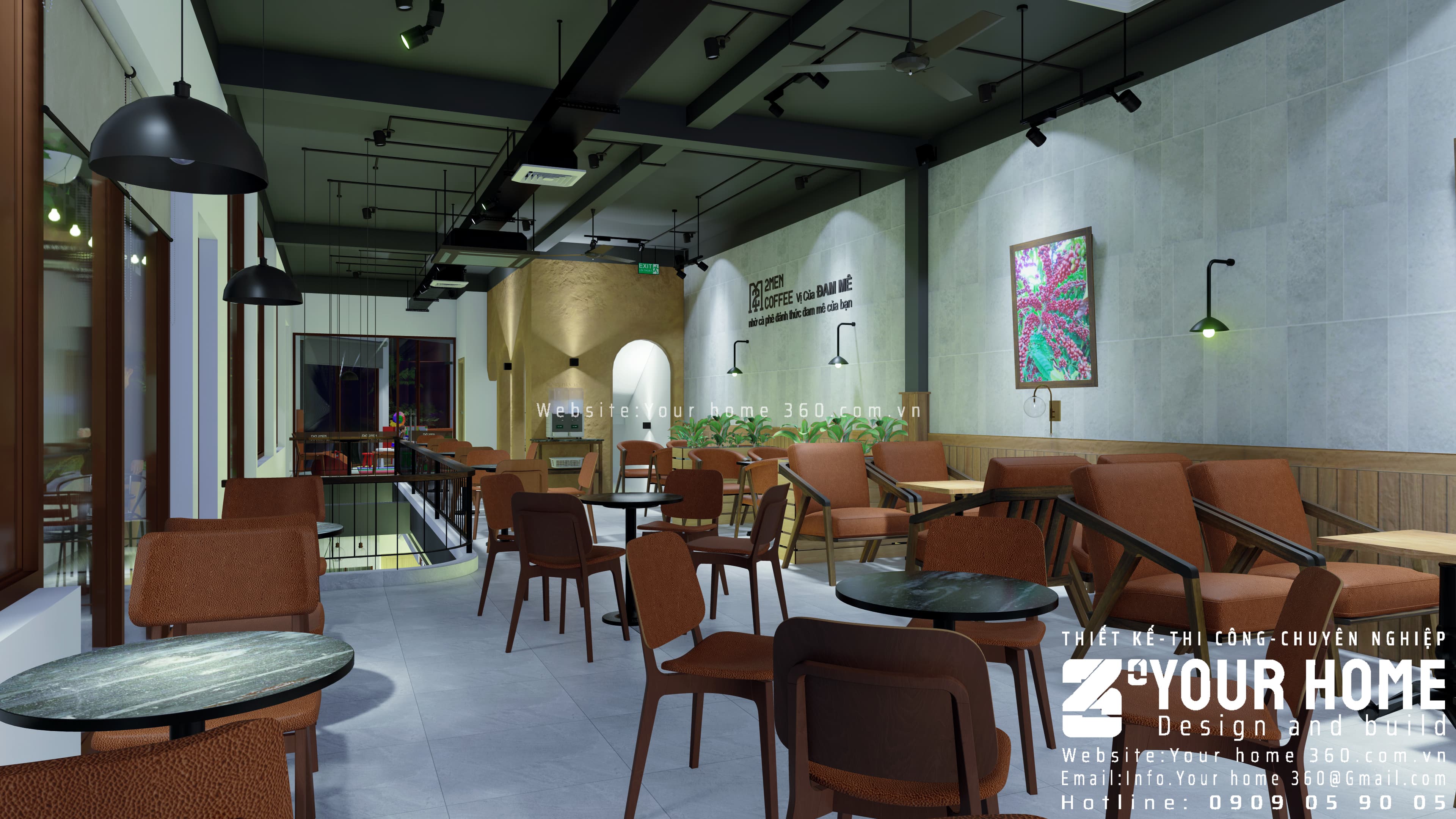 2 MEN COFFEE (Coffee & Tea) - hình ảnh công trình