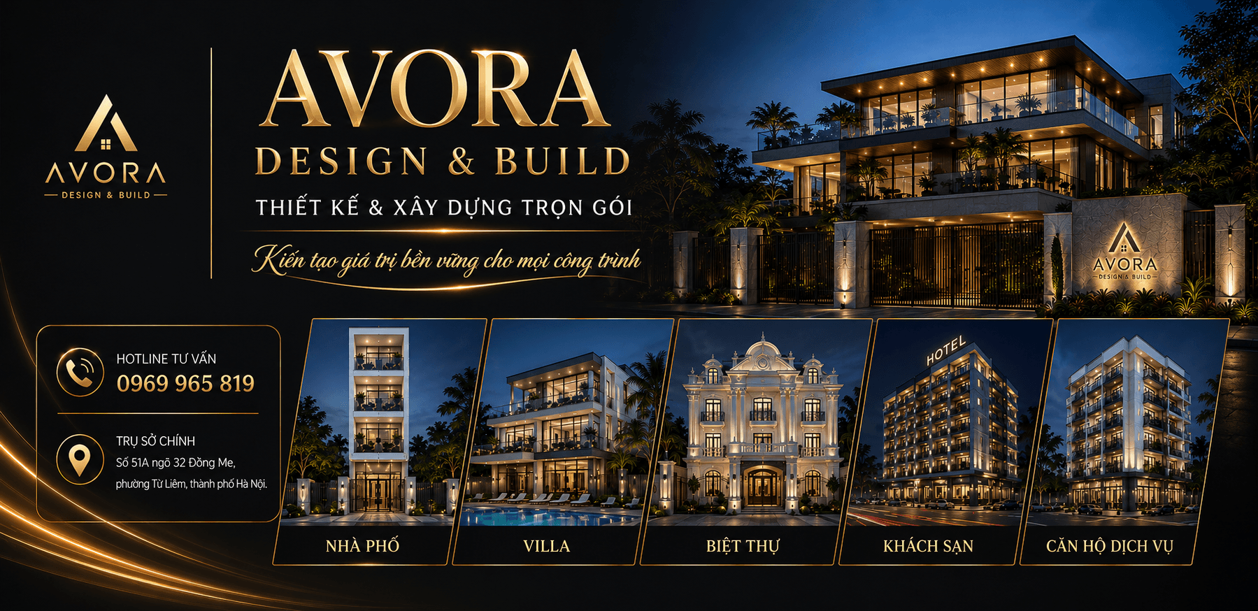Công trình của Avora Design & Build