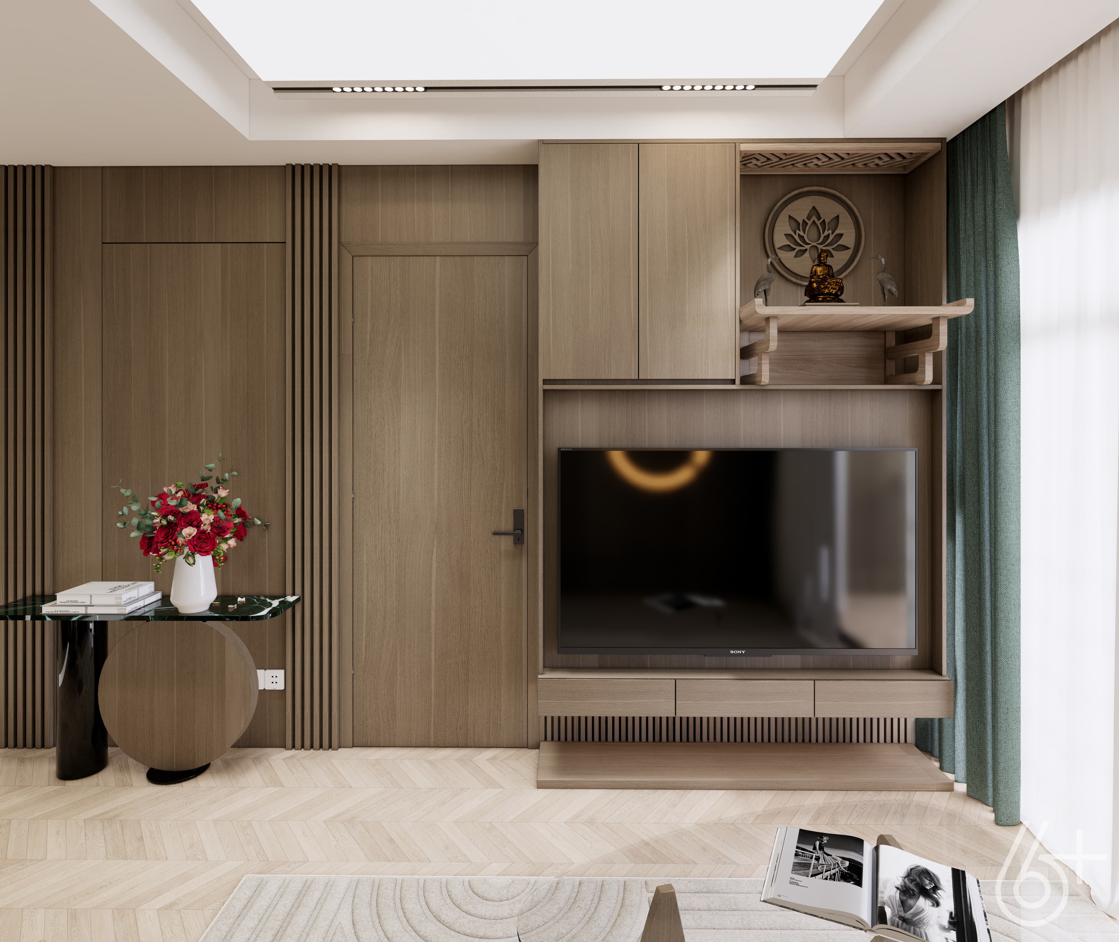 CĂN HỘ XANH TĨNH - 2 NGỦ - hình ảnh công trình