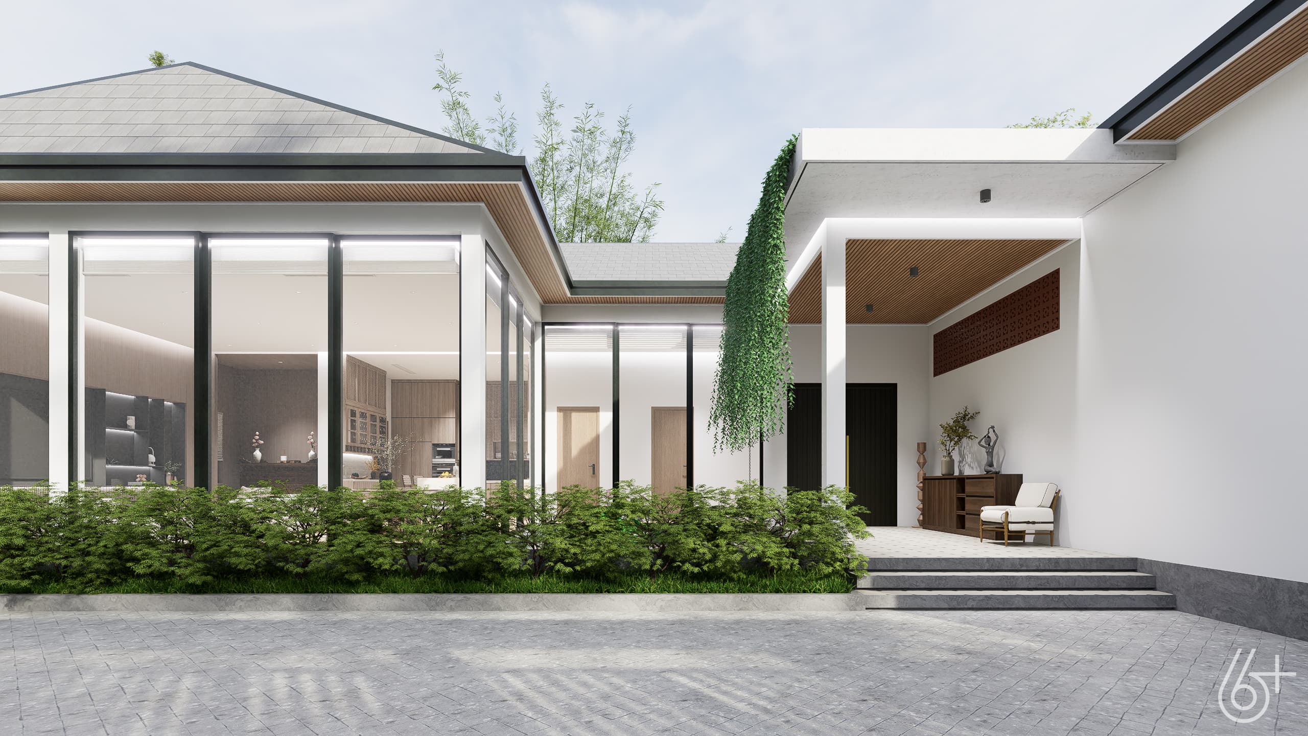 NHÀ VƯỜN - 3 NGỦ - 500M2 - hình ảnh công trình