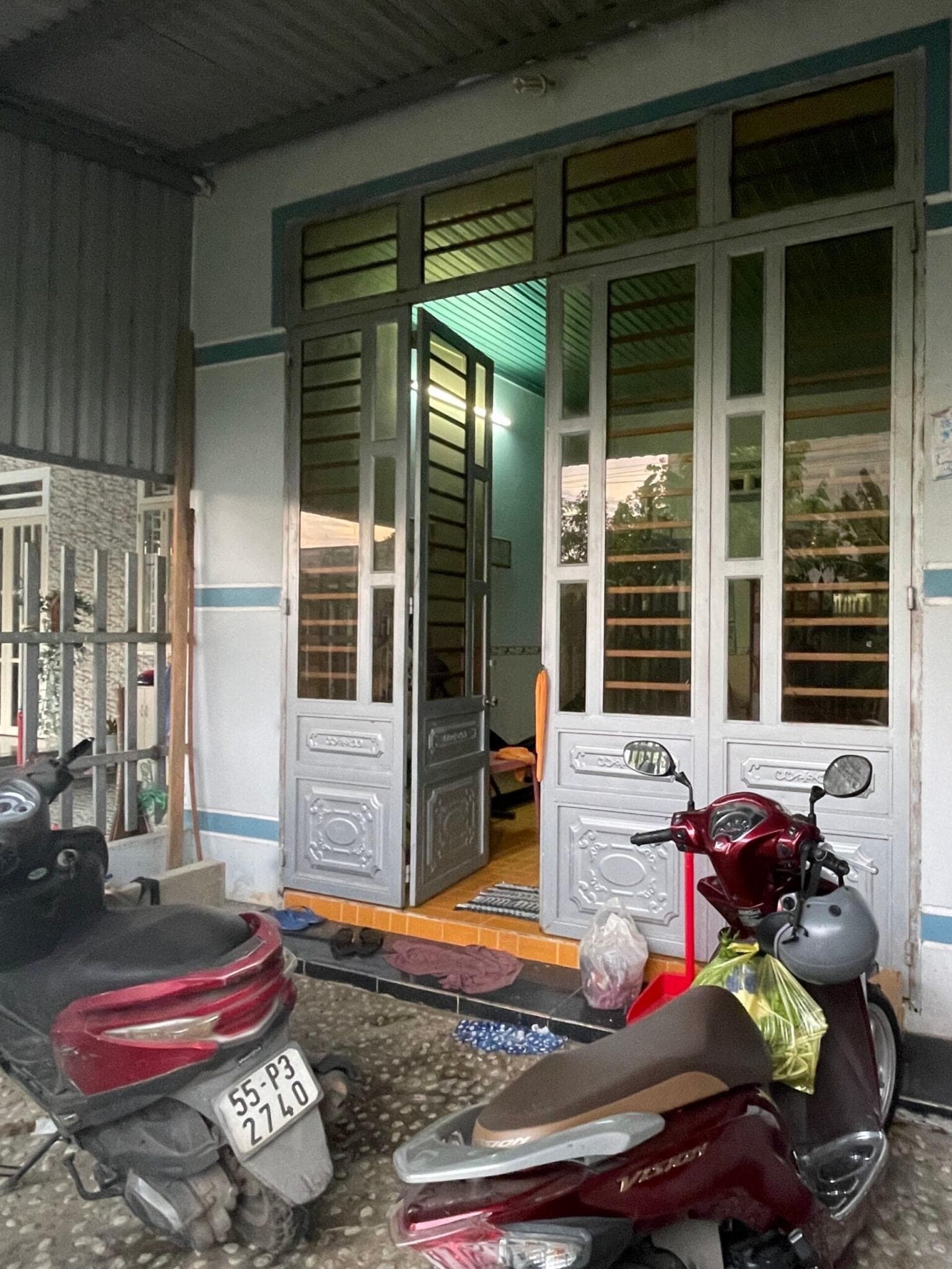 Cải tạo nhà cấp 4 thành cấp 2 1 trệt 1 lửng 4.5 x 16m