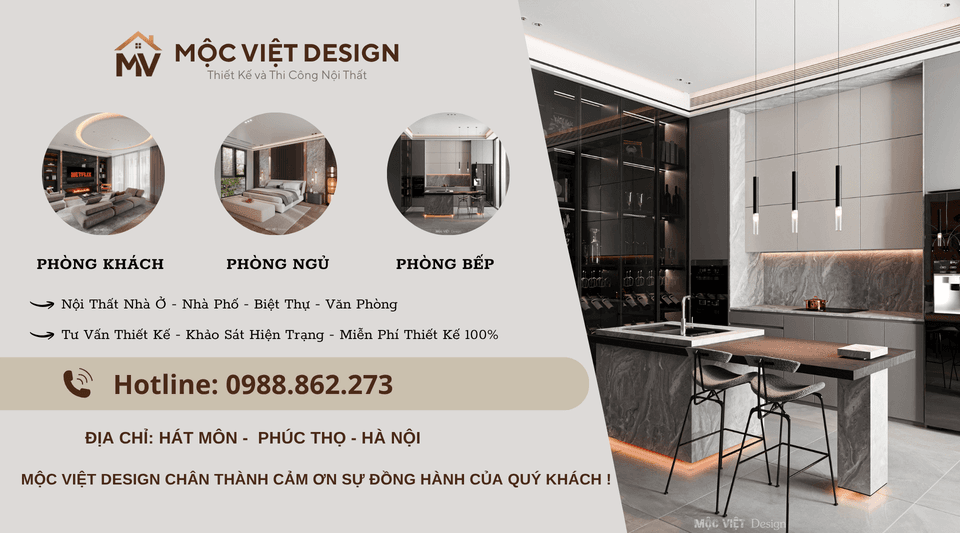 Công trình của Kiến Trúc Nội Thất Mộc Việt Design