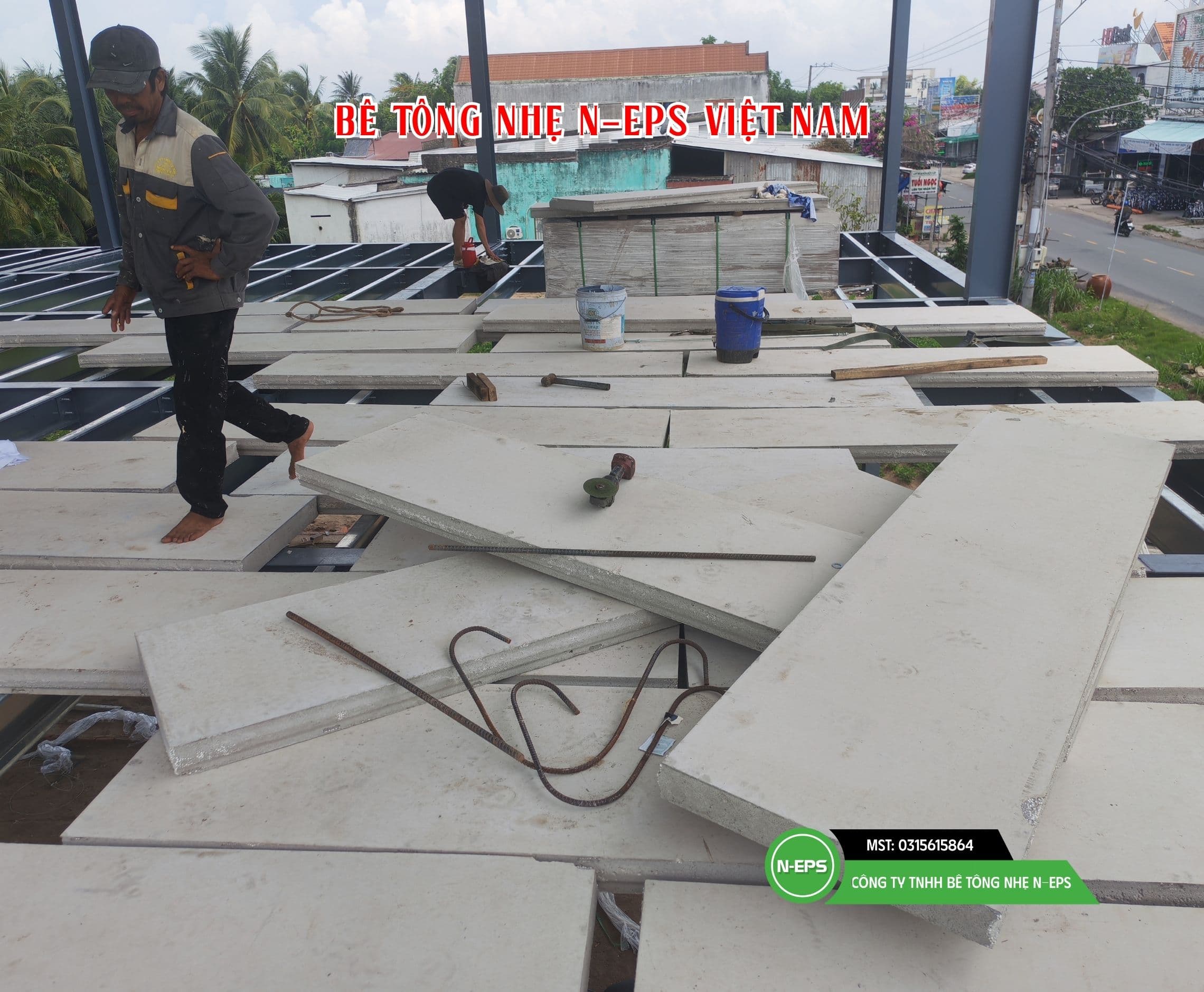 Cung cấp 250m2 sàn bê tông nhẹ N-EPS tại Bến Tre 8-2026 - hình ảnh công trình