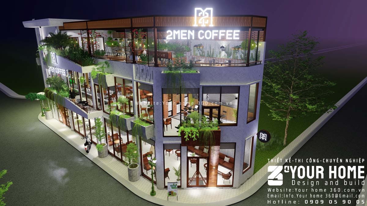 2 MEN COFFEE (Coffee & Tea) - hình ảnh công trình