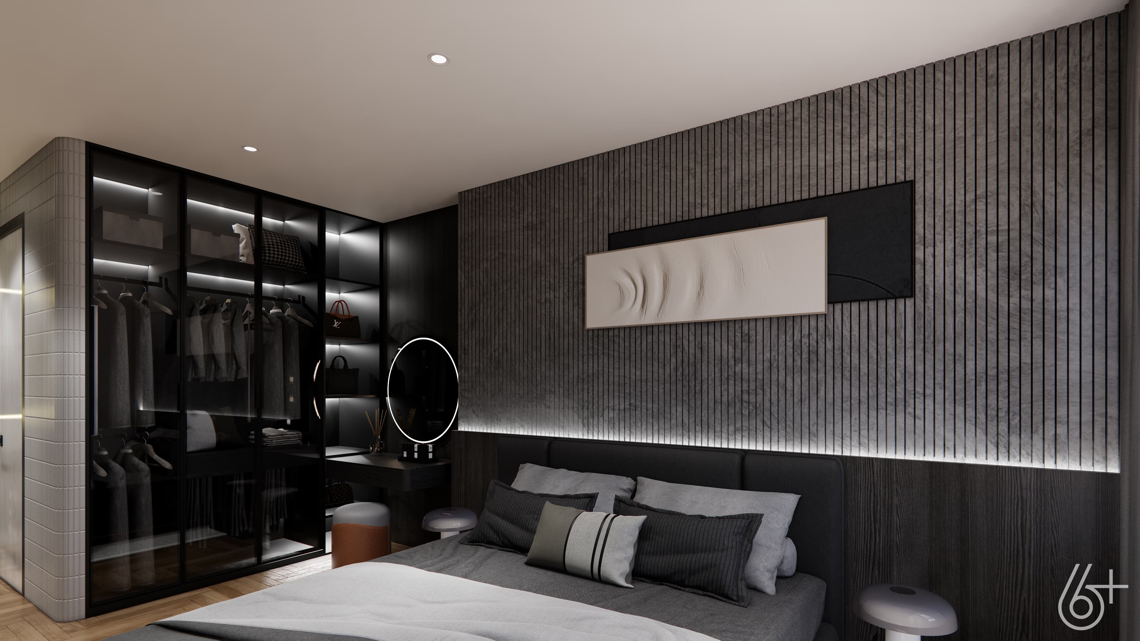 CĂN HỘ GƯƠNG ĐEN - 3 NGỦ - KHAI SƠN CITY - hình ảnh công trình