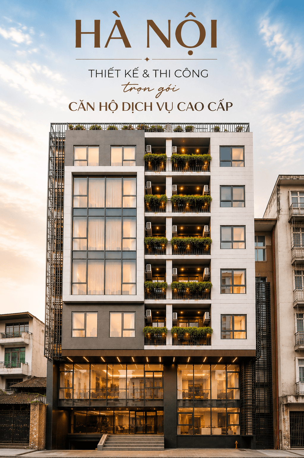 Căn hộ dịch vụ cao cấp Hà Nội